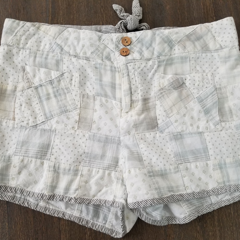 Born Barefoot plaid shorts